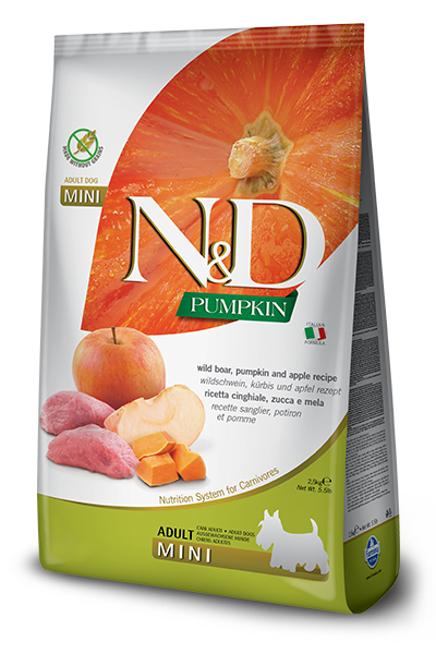 FARMINA GRAIN FREE BOAR, PUMPKIN, APPLE FOR SMALL DOG