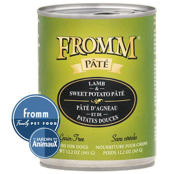 Canned dog FROMM - PÂTÉ OF LAMB AND SWEET POTATOES