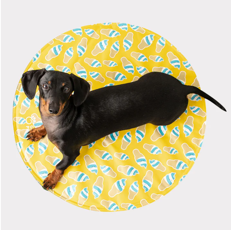 ICE MAT™ - Pet Cooling Mat (L/XL) | yellow