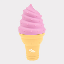 Load image into Gallery viewer, ICE TOY™ - Cooling Dog Toy with Ice Cream Cone | Strawberry cone
