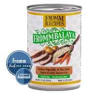 Canned dog FROMMBALAYA - STEW OF TURKEY, VEGETABLES AND RICE