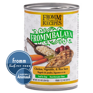Canned dog food FROMMBALAYA - CHICKEN, VEGETABLE AND RICE STEW