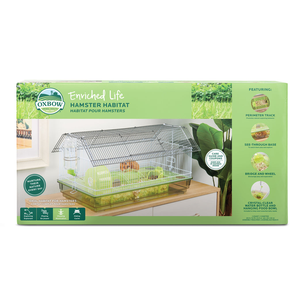 Oxbow Enriched Life - Habitat Pour Hamsters 24,5