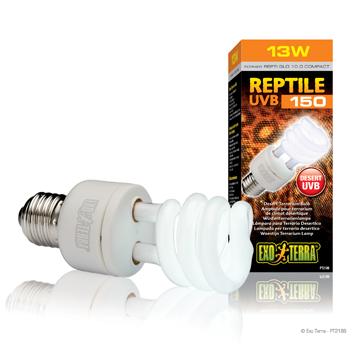 Ampoule fluocompacte Reptile UVB150 Exo Terra, 13 W - Boutique Le Jardin Des Animaux -Eclairage reptileBoutique Le Jardin Des AnimauxPT2188