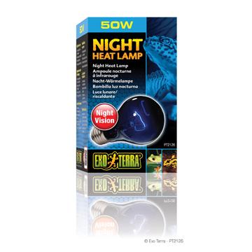 Ampoule incandescente clair de lune Night Glo Exo Terra, A19/50 W - Boutique Le Jardin Des Animaux -Eclairage reptileBoutique Le Jardin Des AnimauxPT2126