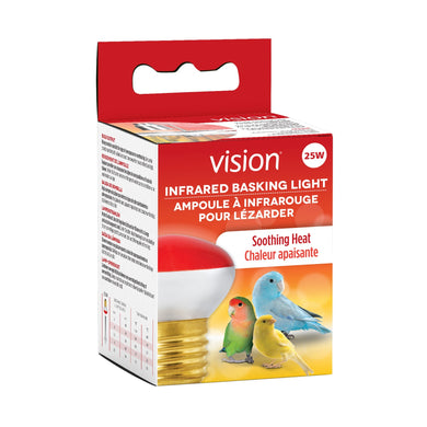 Ampoule Vision à infrarouge pour lézarder, 25 W - Boutique Le Jardin Des Animaux -Accessoire pour oiseauxBoutique Le Jardin Des Animaux83830