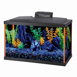 Aquarium équipé Aqueon, NeoGlow LED, 10 gallons, orange - Boutique Le Jardin Des Animaux -AquariumBoutique Le Jardin Des Animaux22676