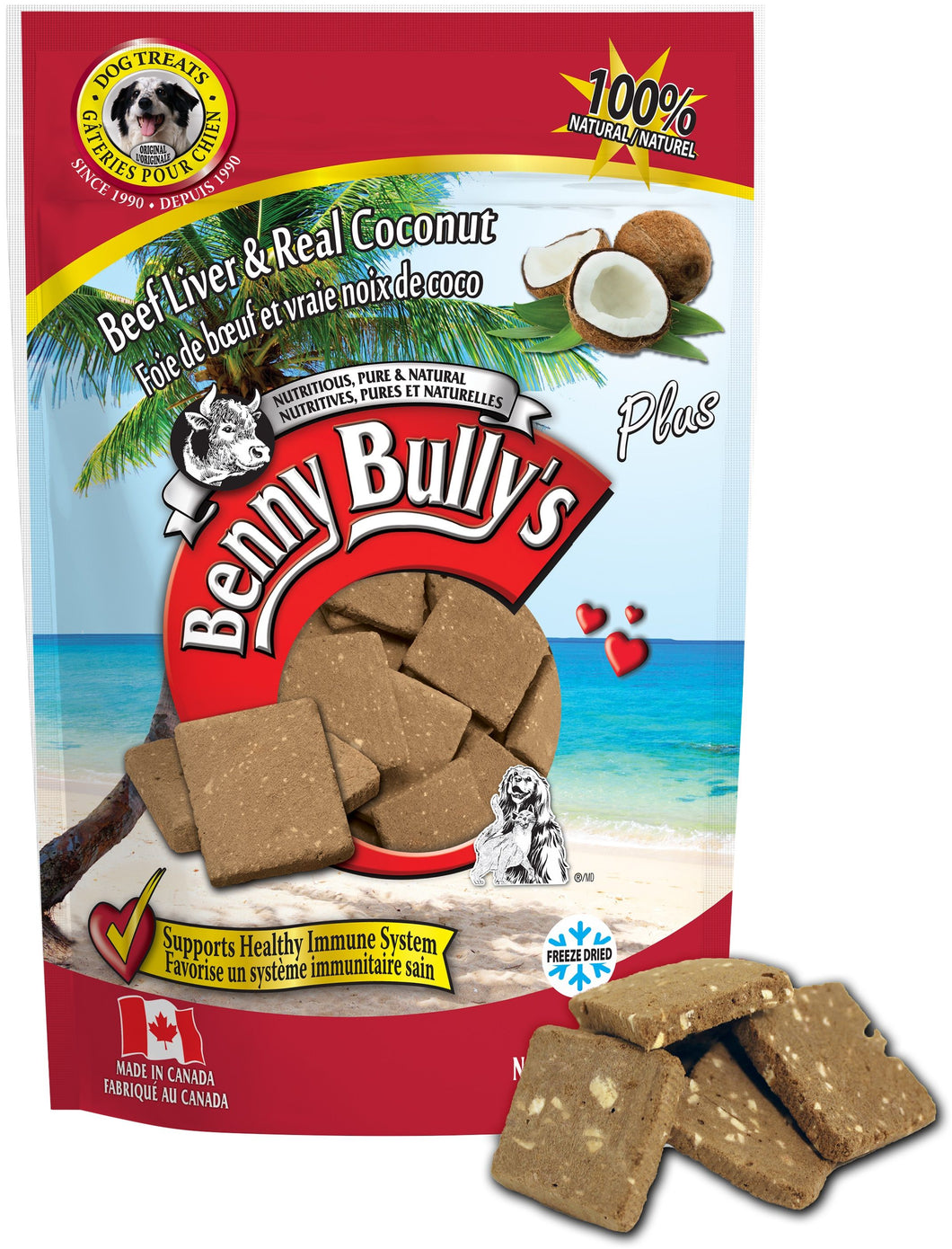Benny Bully's Coconut Dog Treats 58g