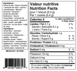 Biscuits végétariens - Saveurs assorties - Todd & Paul, 200g - Boutique Le Jardin Des Animaux -Gâterie pour chienBoutique Le Jardin Des Animaux