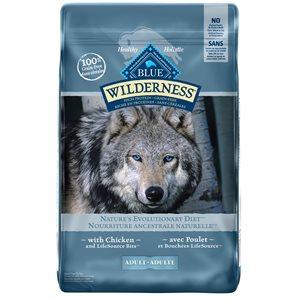 Blue Buffalo Wilderness nourriture pour chien - haute teneur en protéines et sans céréales au poulet - Boutique Le Jardin Des Animaux -Nourriture chienBoutique Le Jardin Des Animaux279-12670