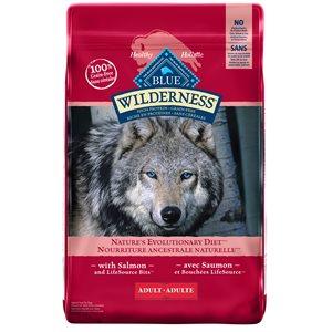 Blue Buffalo Wilderness nourriture pour chien - haute teneur en protéines et sans céréales au saumon - Boutique Le Jardin Des Animaux -Nourriture chienBoutique Le Jardin Des Animaux279-12681