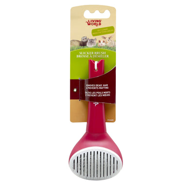 Brosse à démêler Living World à nettoyage simplifié pour petits animaux - Boutique Le Jardin Des Animaux -Accessoire petit mammifèreBoutique Le Jardin Des Animaux66609