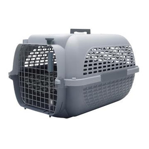 Cage Voyageur Dogit pour chiens, base anthracite avec dessus gris pâle, petite, - Boutique Le Jardin Des Animaux -CageBoutique Le Jardin Des Animaux76606