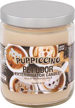 Chandelle désodorisante Puppiccino Pet Odor, pot de 13 oz - Boutique Le Jardin Des Animaux -entretien maisonBoutique Le Jardin Des AnimauxHOY06298