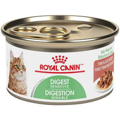 Conserve pour chat Royal Canin - Fines tranches en sauce Digestion sensible - Boutique Le Jardin Des Animaux -conserve pour chatBoutique Le Jardin Des AnimauxRCFHDS85