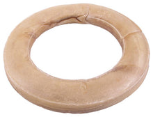 Load image into Gallery viewer, Cuir brut à mâcher - anneau 6'' - Boutique Le Jardin Des Animaux -Gâterie pour chienBoutique Le Jardin Des AnimauxR61
