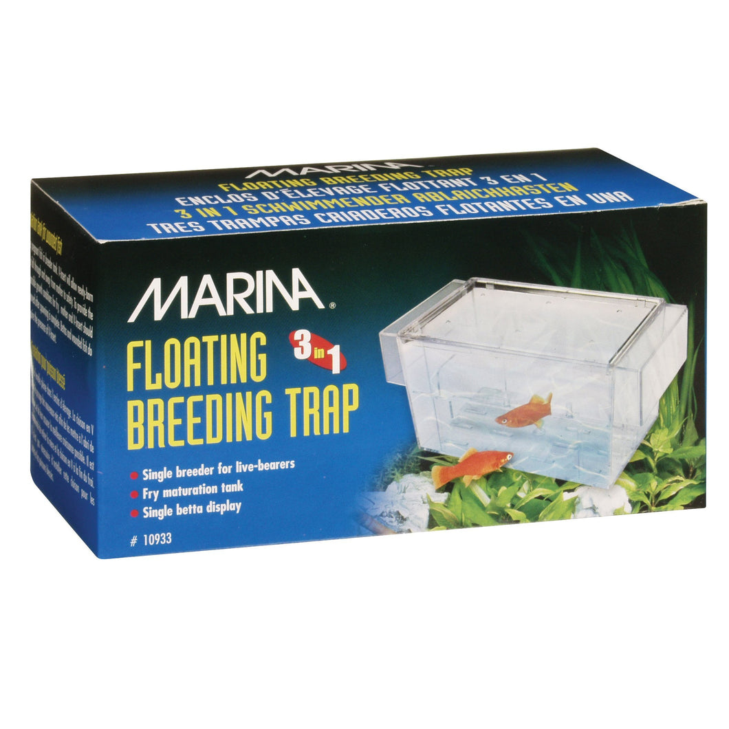 Enclos d’élevage flottant Marina 3 en 1, L. 16,5 x l. 8,25 x H. 8,9 cm (6,5 x 3,25 x 3,5 po) - Boutique Le Jardin Des Animaux -accessoires aquariophilieBoutique Le Jardin Des Animaux10933