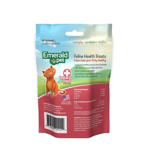 Gâteries formule urinaire sans-grain pour chats, Emerald Pet - Boutique Le Jardin Des Animaux -Gâterie pour chatBoutique Le Jardin Des AnimauxEMT00444