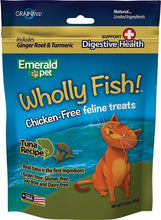 Load image into Gallery viewer, Gâteries santé digestive, sans-grain, sans poulet, pour chats, Thon, Emerald Pet - Boutique Le Jardin Des Animaux -Gâterie pour chatBoutique Le Jardin Des AnimauxEMT00643
