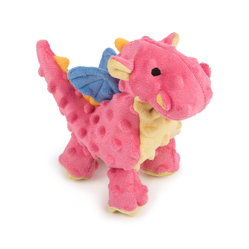Resistant Go Dog Chew Guard Toy, Coral Dragon