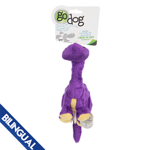 Load image into Gallery viewer, Go Dog Chew Guard Tough Toy, Brontosaurus

