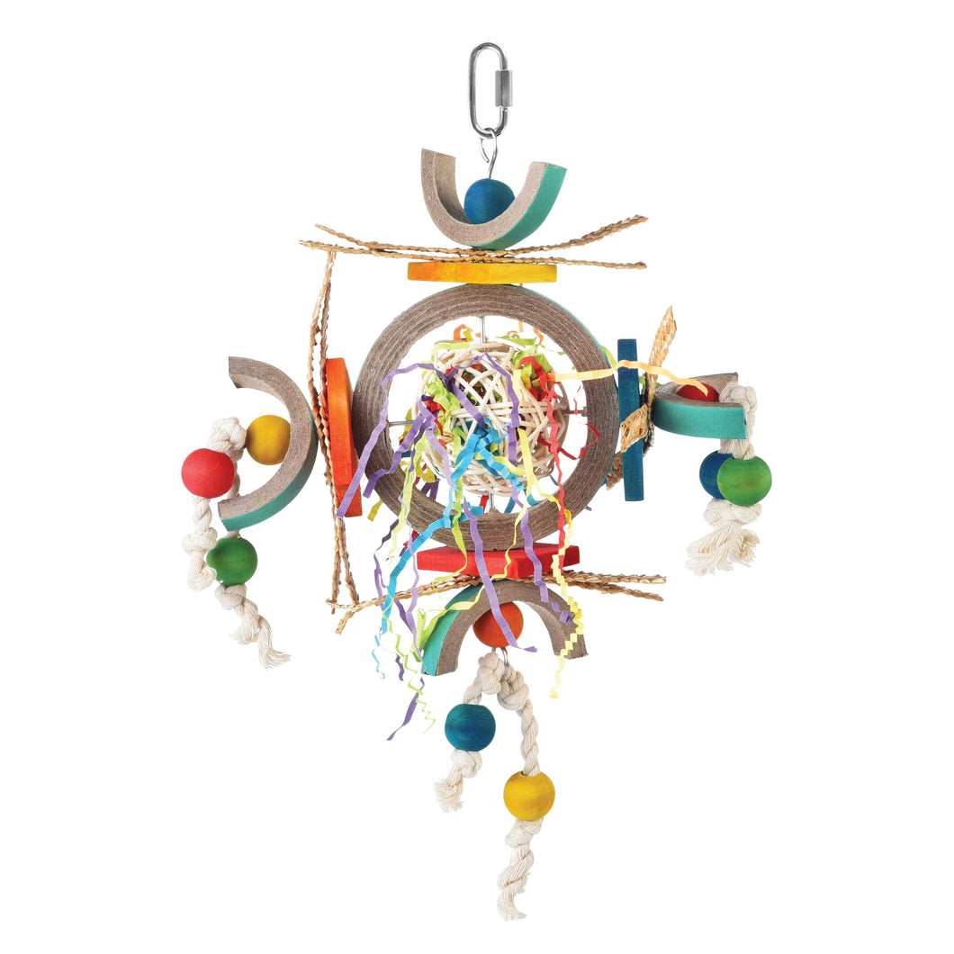 Jouet d’enrichissement SMART.PLAY HARI pour perroquets, complexe spatial, petit - Boutique Le Jardin Des Animaux -Accessoire pour oiseauxBoutique Le Jardin Des Animaux81006