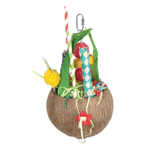 Jouet d’enrichissement SMART.PLAY HARI pour perroquets, noix de coco festive - Boutique Le Jardin Des Animaux -Accessoire pour oiseauxBoutique Le Jardin Des Animaux81015