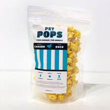 Charger l&#39;image dans la galerie, PetPops - Gâteries de popcorn pour chien au canard
