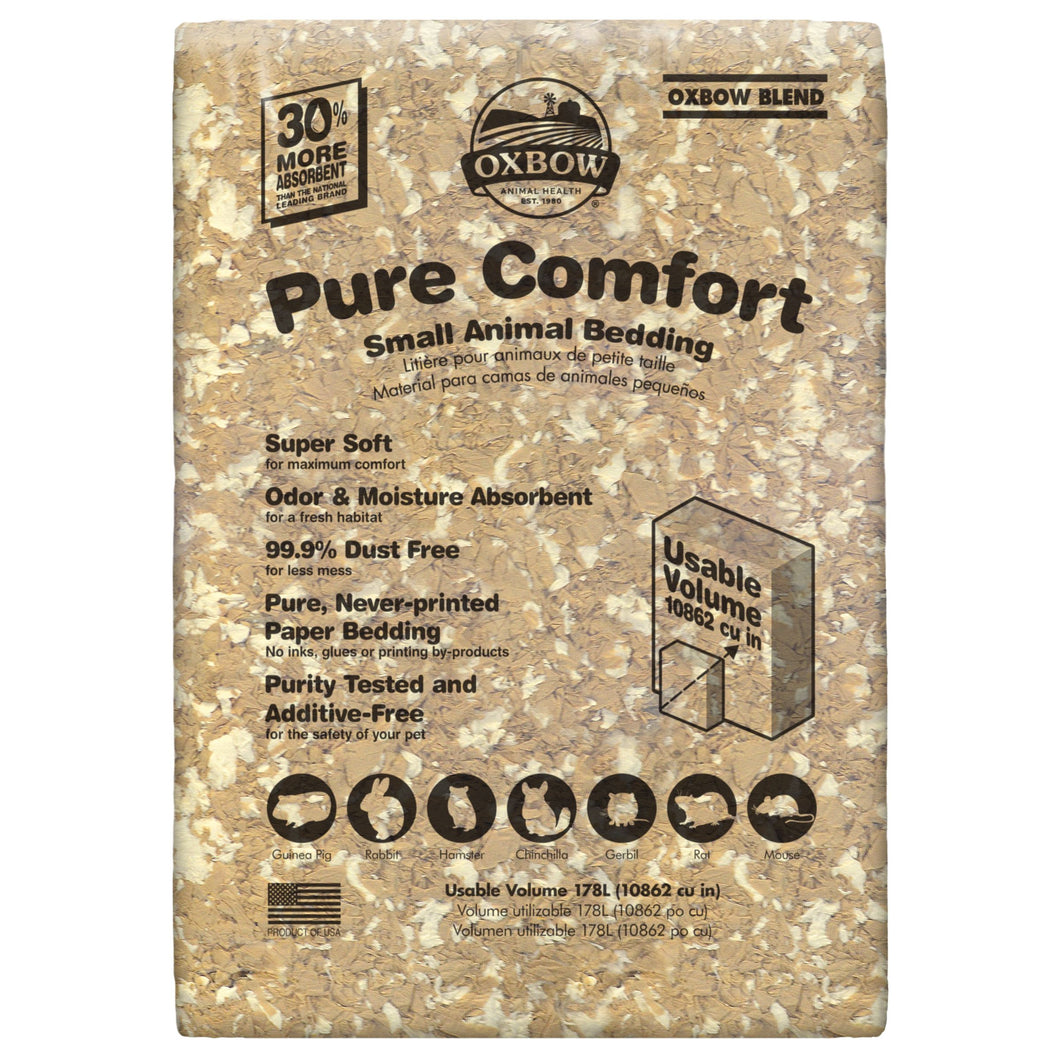 Oxbow comfort litter mixed paper