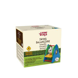 Living World Balançoire en bois pour petits mammifères - Boutique Le Jardin Des Animaux -Accessoire petit mammifèreBoutique Le Jardin Des Animaux61515