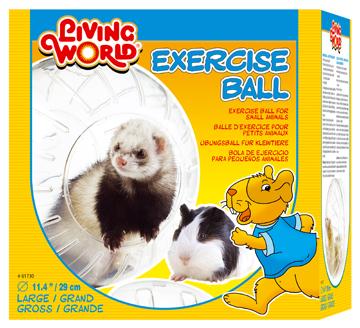 Living World Balle d'exercice grande pour cochon d'inde - Boutique Le Jardin Des Animaux -Accessoire petit mammifèreBoutique Le Jardin Des Animaux61730