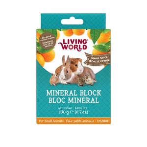 Living World bloc minéraux arôme d'orange 40g pour petits animaux - Boutique Le Jardin Des Animaux -Gâterie petit mammifèreBoutique Le Jardin Des Animaux60498