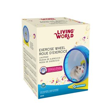 Living World Roue d'exercice en plastique hamster - Boutique Le Jardin Des Animaux -Accessoire petit mammifèreBoutique Le Jardin Des Animaux61731