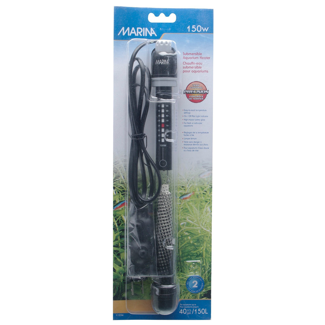 Marina Chauffe-eau submersible , 150 W, jusqu’à 150 L (40 gal US) - Boutique Le Jardin Des Animaux -chauffage aquariophilieBoutique Le Jardin Des Animaux11234