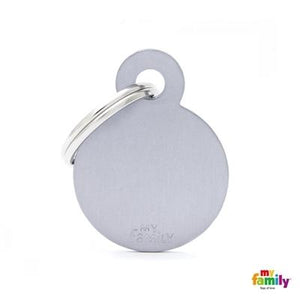 Médaille collection basic, ROND PETIT, couleurs variées - Boutique Le Jardin Des Animaux -médailleBoutique Le Jardin Des Animaux