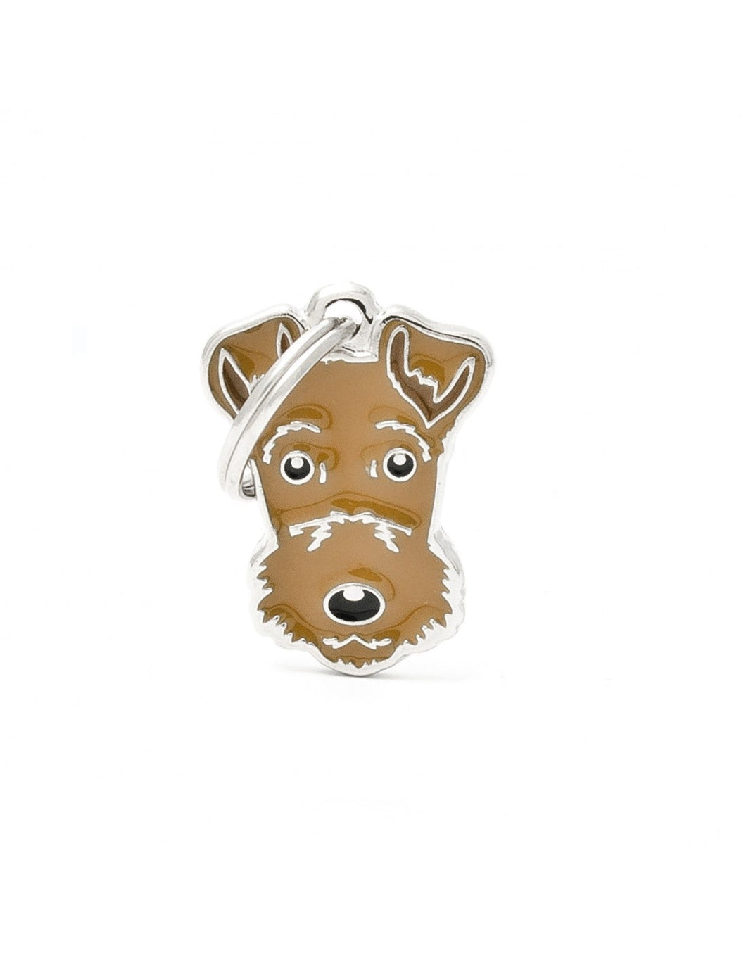 Médaille pour chien collection Friends, AIREDALE TERRIER - Boutique Le Jardin Des Animaux -médailleBoutique Le Jardin Des AnimauxMF65AIR