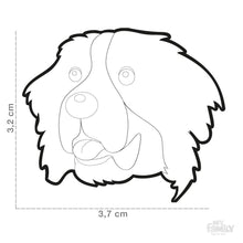 Load image into Gallery viewer, Médaille pour chien collection Friends, BOUVIER BERNOIS - Boutique Le Jardin Des Animaux -médailleBoutique Le Jardin Des AnimauxMF09
