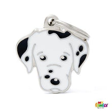 Load image into Gallery viewer, Médaille pour chien collection Friends, DALMATIEN - Boutique Le Jardin Des Animaux -médailleBoutique Le Jardin Des AnimauxMF08
