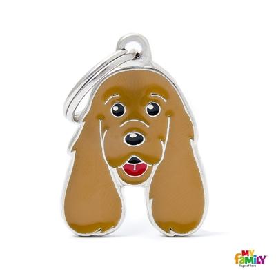 Médaille pour chien collection Friends, ÉPAGNEUIL COCKER, Couleurs variées - Boutique Le Jardin Des Animaux -médailleBoutique Le Jardin Des AnimauxMF12