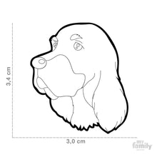 Load image into Gallery viewer, Médaille pour chien collection Friends, GORDEN SETTER - Boutique Le Jardin Des Animaux -médailleBoutique Le Jardin Des AnimauxMF102
