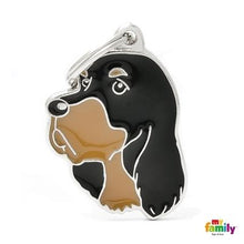 Load image into Gallery viewer, Médaille pour chien collection Friends, GORDEN SETTER - Boutique Le Jardin Des Animaux -médailleBoutique Le Jardin Des AnimauxMF102

