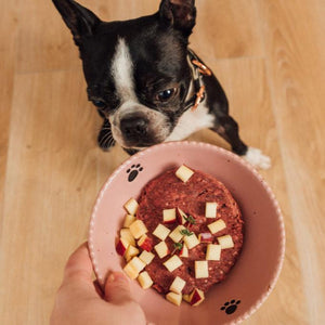 Nourriture crue pour chien Faim Museau - Bœuf & Pomme - Boutique Le Jardin Des Animaux -Nourriture chienBoutique Le Jardin Des Animaux