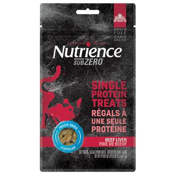 Nutrience Subzéro régal séché pour chat au foie de boeuf 30g - Boutique Le Jardin Des Animaux -Gâterie pour chatBoutique Le Jardin Des Animauxc2983