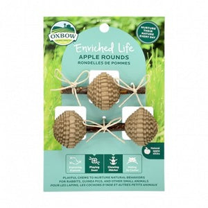 OXBOW Enriched Life - Rondelles de pommes - Boutique Le Jardin Des Animaux -jouet petit mammifèreBoutique Le Jardin Des AnimauxOX96535