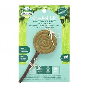 OXBOW Enriched Life - Sucette glacée à la carotte et Fléole des prés - Boutique Le Jardin Des Animaux -jouet petit mammifèreBoutique Le Jardin Des AnimauxOX96532