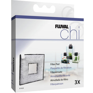 Plaquettes de filtation paquet de 3 Chi Fluval - Boutique Le Jardin Des Animaux -Masse FiltranteBoutique Le Jardin Des Animauxa1424