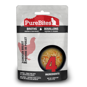 Purebites - Chicken breast in broth cat treats
