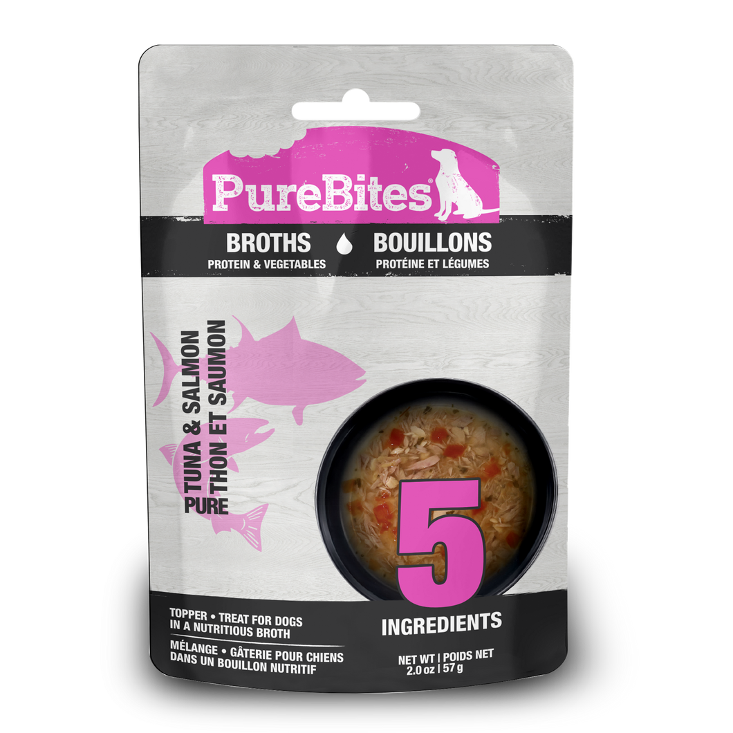 Purebites - Tuna and Salmon in Broth Dog Treats