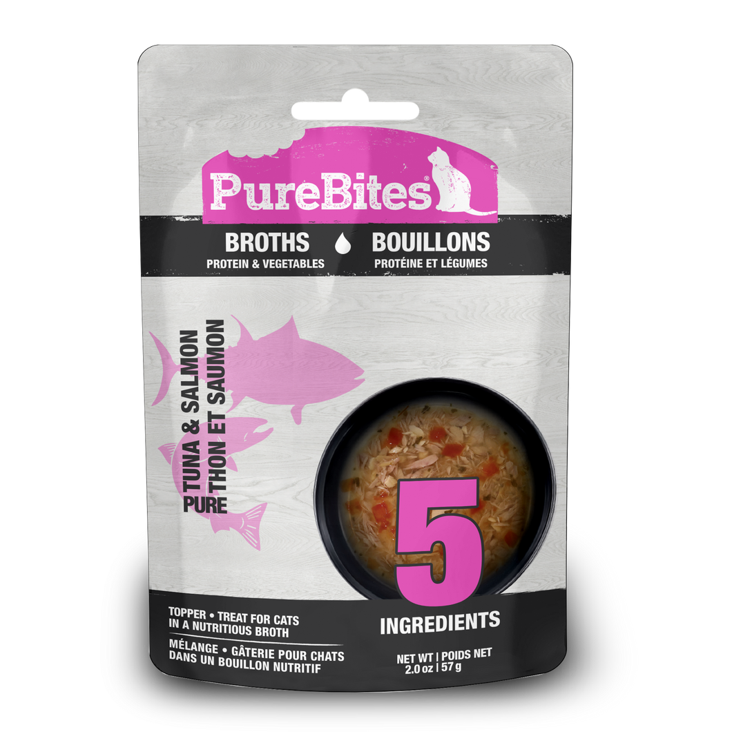 Purebites - Tuna and Salmon in Broth Cat Treats