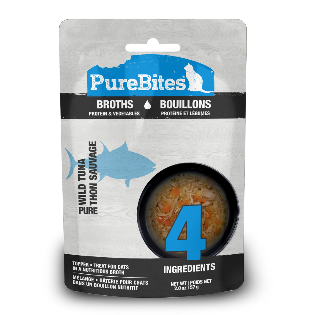 Purebites - Wild tuna in broth cat treats